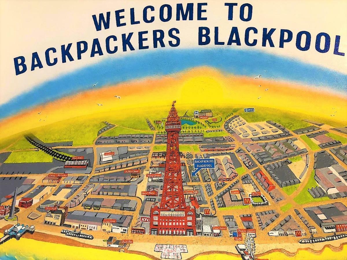 Backpackers Blackpool Hotel & Suites Zewnętrze zdjęcie