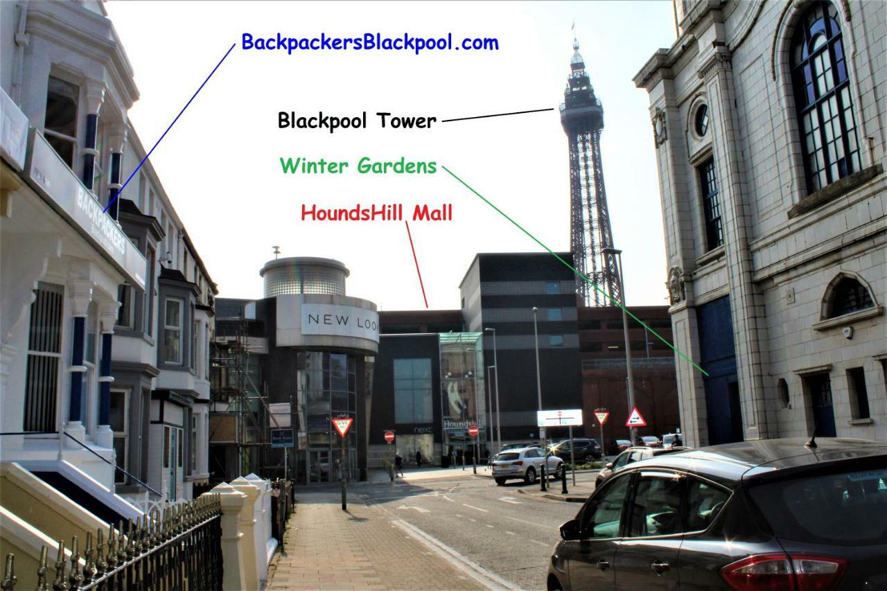 Backpackers Blackpool Hotel & Suites Zewnętrze zdjęcie